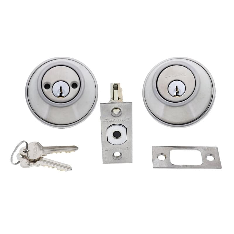 LB2011, carbine lb2 double sided deadbolt, carbine lb2 deadbolt, carbine double cylinder deadbolt, residential double sided deadbolt, 65mm rose deadbolt, dual cylinder deadbolt, carbine c4 deadbolt australia