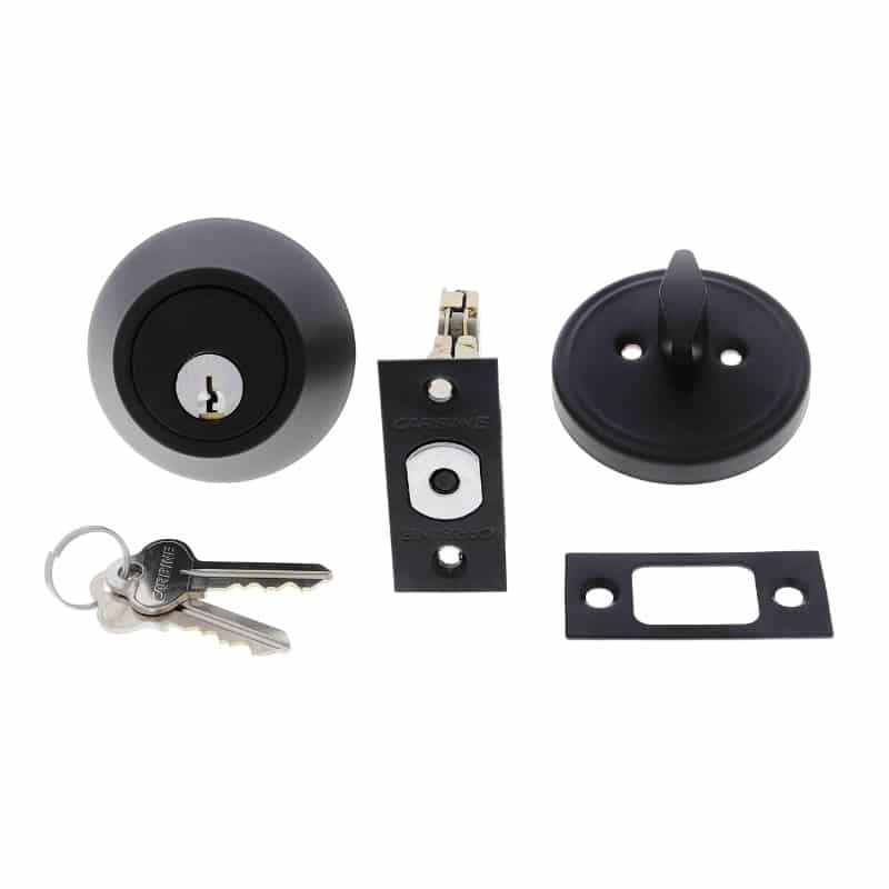 LB2910, carbine lb2 deadbolt, carbine single cylinder deadbolt, residential single sided deadbolt, 65mm rose deadbolt, adjustable backset deadbolt, carbine c4 deadbolt australia, carbine lb2 single sided deadbolt