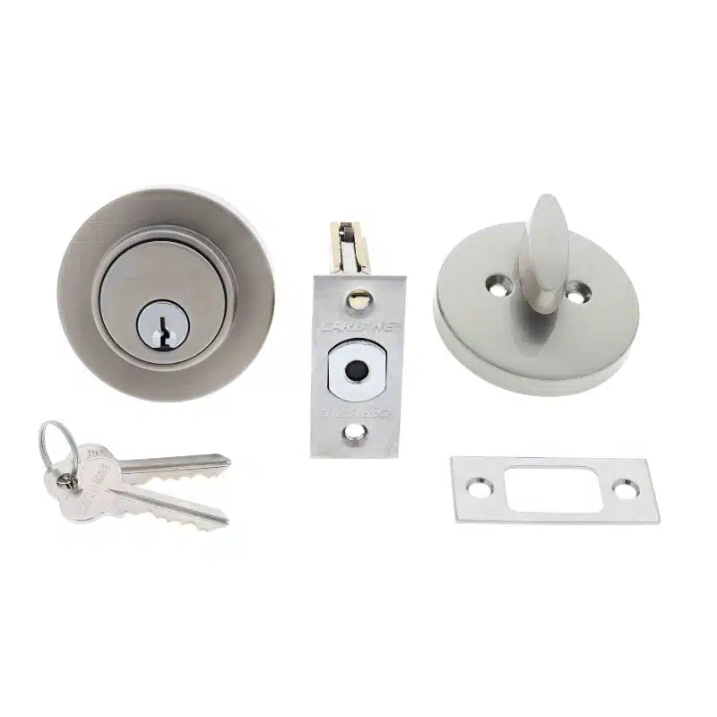 LB3210, carbine lb3 single sided deadbolt, carbine lb3 deadbolt, low profile deadbolt, slimline deadbolt 20mm, carbine single cylinder deadbolt, 62mm rose deadbolt, c4 deadbolt australia