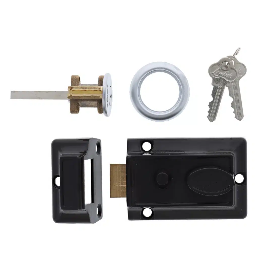Lenlok LNL Nightlatch Brown - Image 1