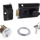 Lenlok LNL Nightlatch Brown - Thumbnail Image 3