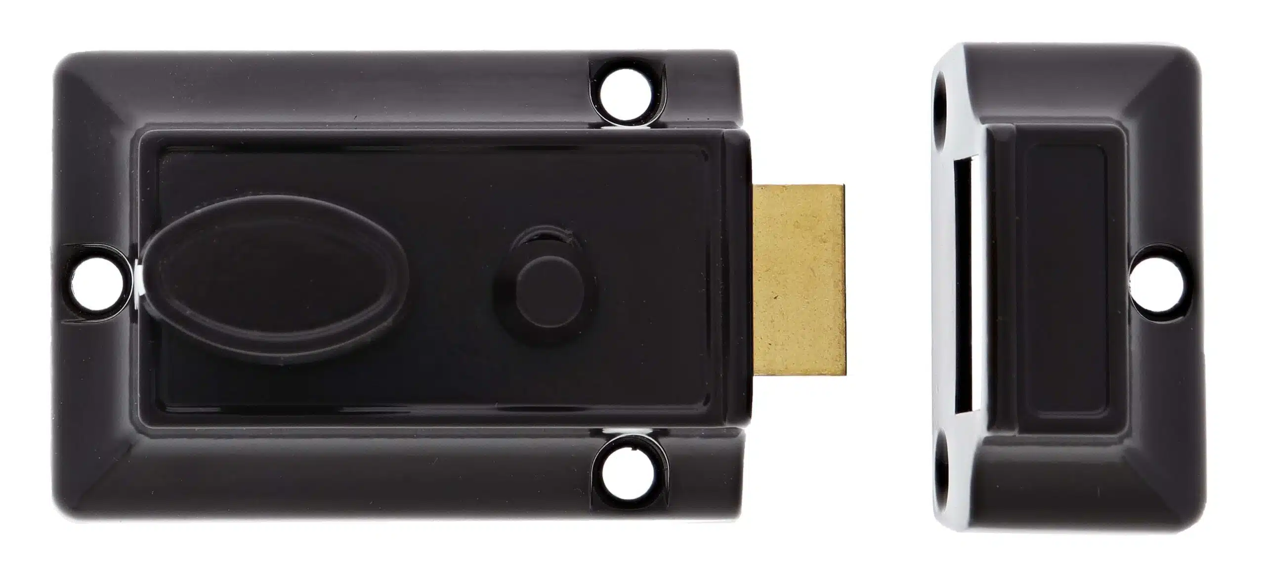 Lenlok LNL Nightlatch Brown - Image 2