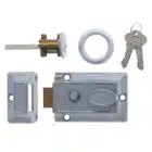 Lenlok LNL Nightlatch Silver - Thumbnail Image 1