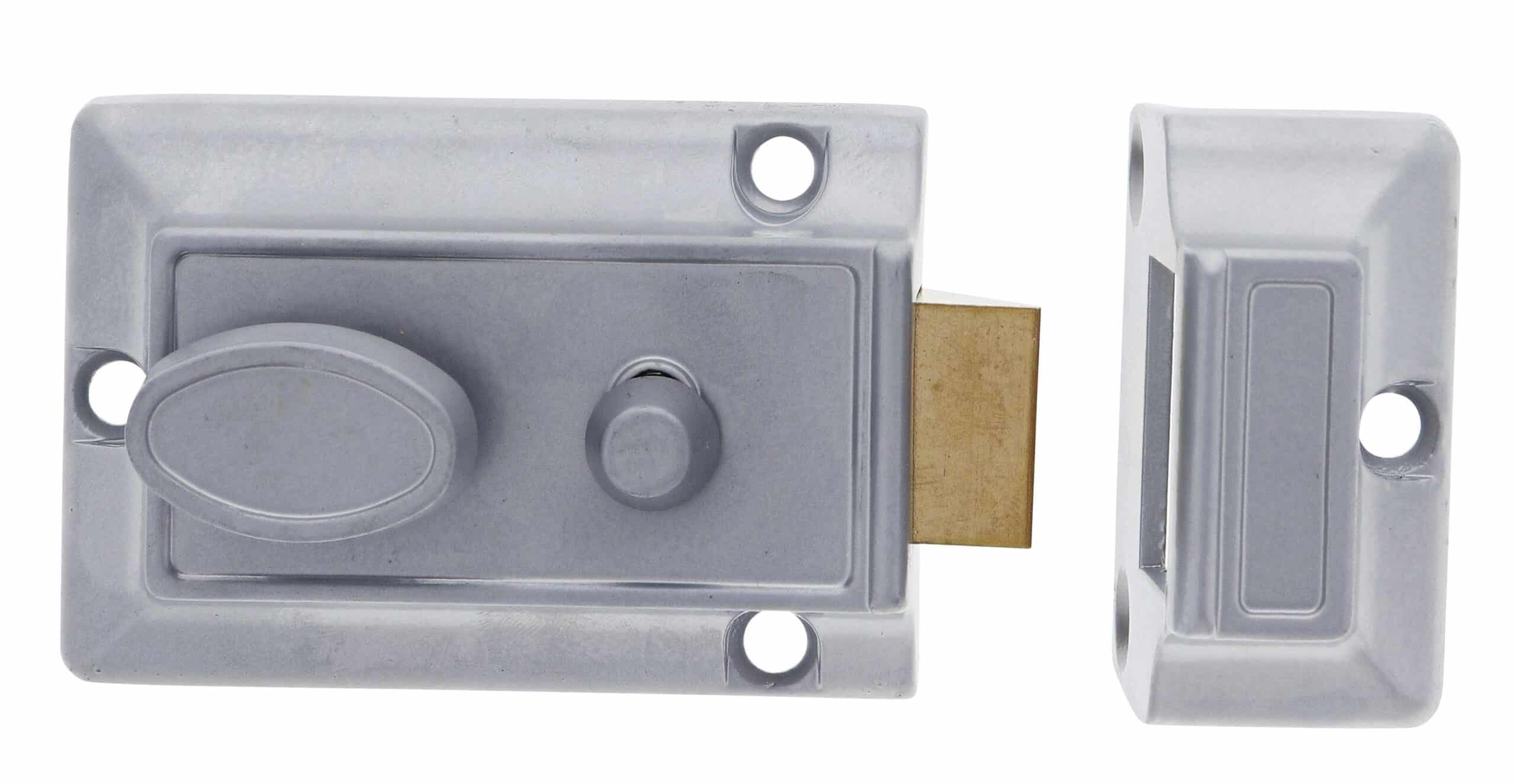 Lenlok LNL Nightlatch Silver - Image 2