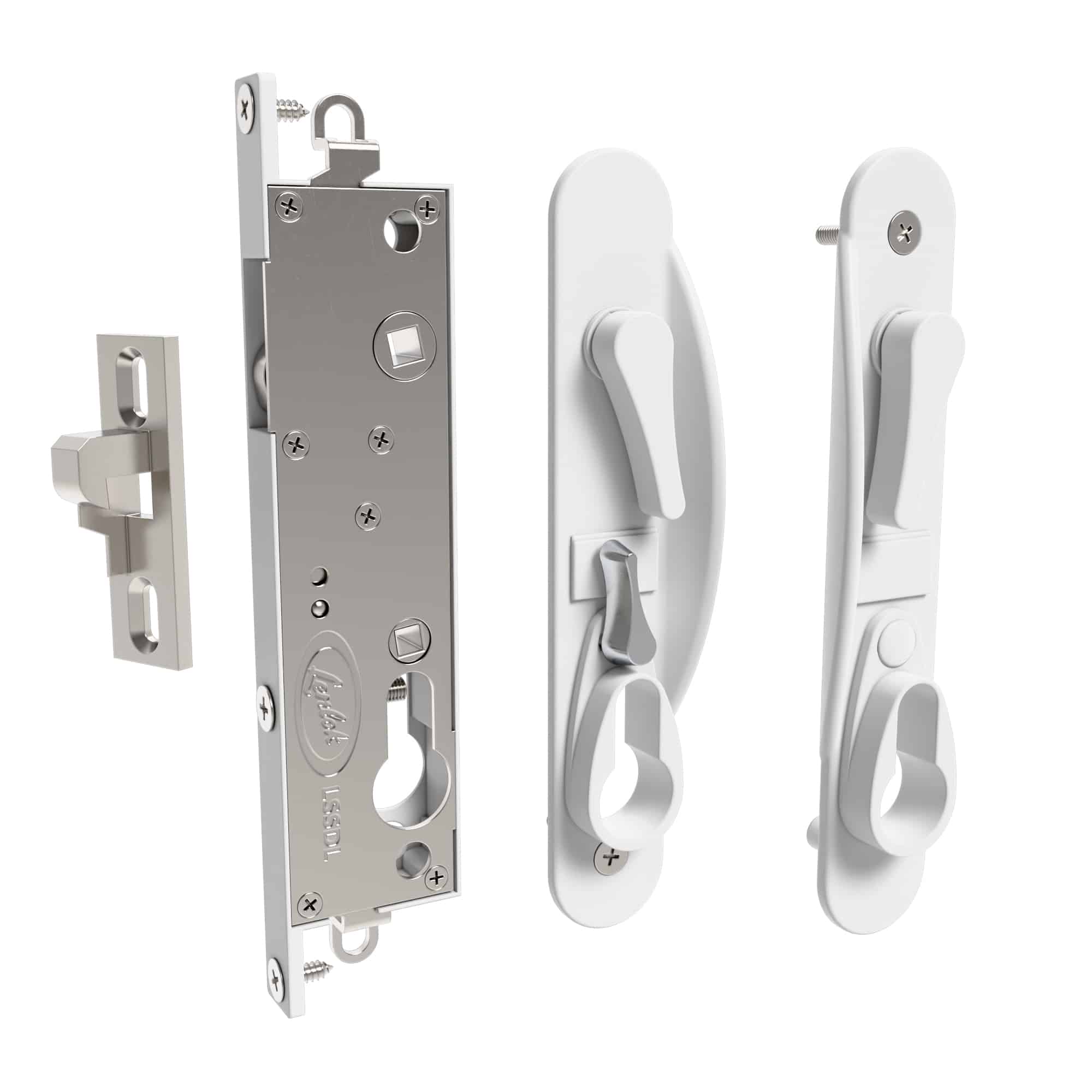 Lenlok Sliding Screen Door Lock White - Image 2