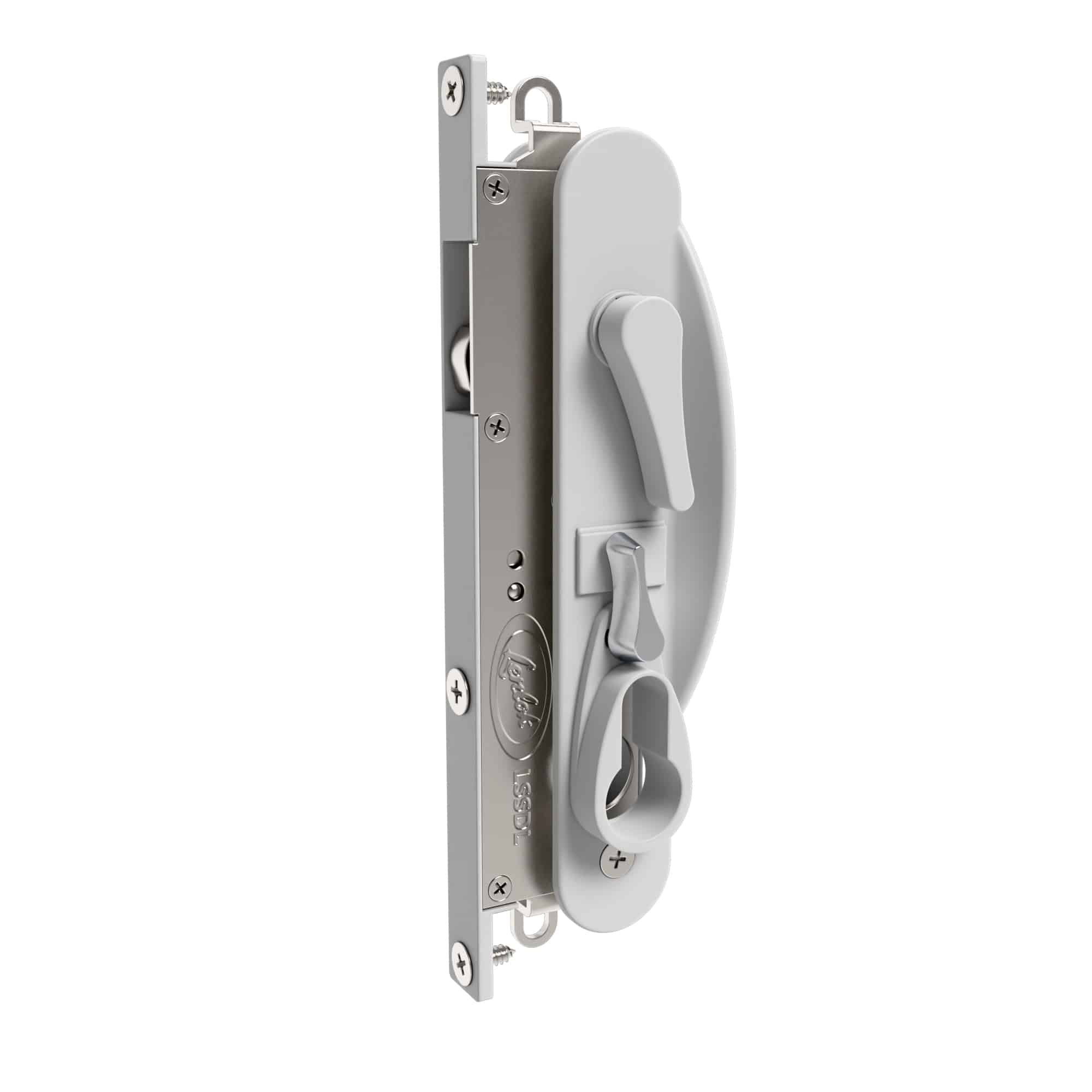Lenlok Sliding Screen Door Lock White - Image 1