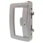 Lockwood Onyx Silver Sliding Patio Door Lock - Double Cylinder Twin Beak (9A1A2/5PSIL) - Thumbnail Image 1