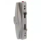 Lockwood Onyx Slim Pull Silver Sliding Patio Door Lock - Double Cylinder (9A3A2/5PSIL) - Thumbnail Image 1