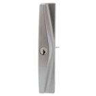 Lockwood Onyx Slim Pull Silver Sliding Patio Door Lock - Double Cylinder (9A3A2/5PSIL) - Thumbnail Image 3