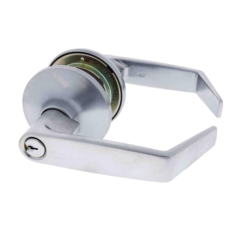 PR6000_IMAGE01 Carbine Rosehill Series Commercial Leverset CEL-RH Satin Chrome finish lock