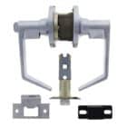 Carbine Rosehill Series Commercial Leverset CEL-RH Satin Chrome finish lock