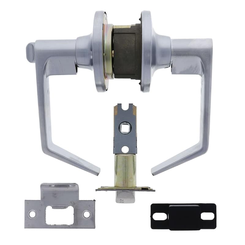 Carbine Rosehill Series Commercial Leverset CEL-RH Satin Chrome finish lock