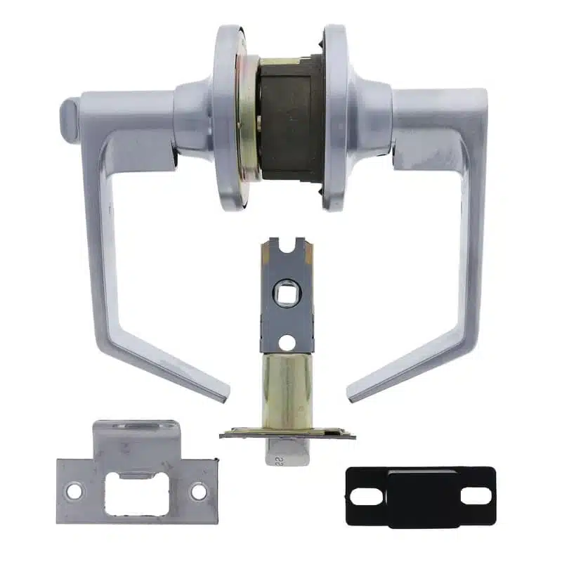 Carbine Rosehill Series Commercial Leverset CEL-RH Satin Chrome finish lock