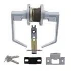 Carbine Rosehill Series Commercial Leverset CEL-RH Satin Chrome finish lock