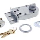 Lenlok S203 Single Cylinder Anti-Jemmy Deadlock Satin Chrome - 60mm Backset (S203SC) - Thumbnail Image 3