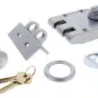Lenlok S203 Single Cylinder Anti-Jemmy Deadlock Satin Chrome - 60mm Backset (S203SC) - Thumbnail Image 4