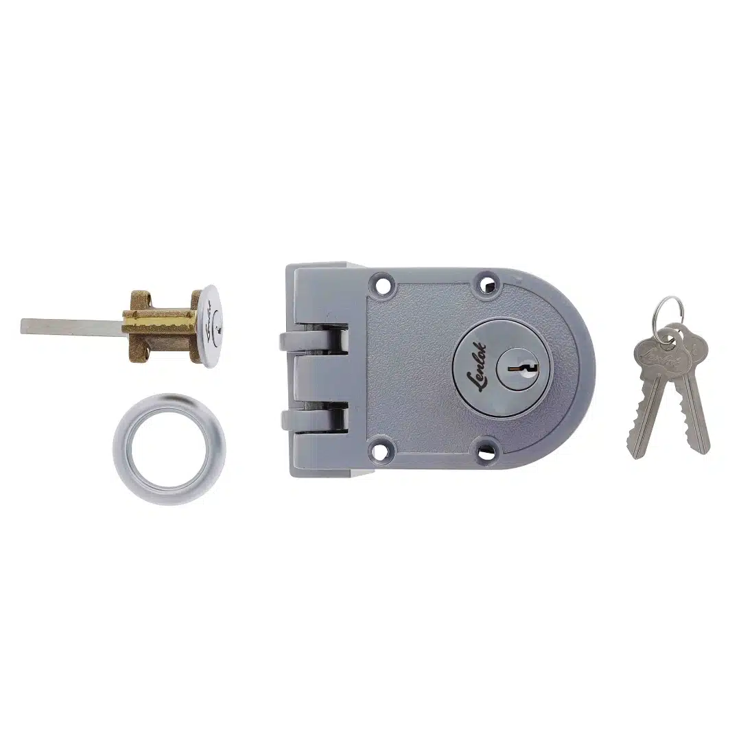 Lenlok S205 Double Cylinder Anti-Jemmy Deadlock Satin Chrome - 60mm Backset (S205SC) - Image 1