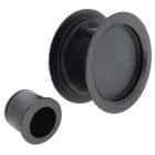 Nidus SCD Cavity Sliding Door Round Passage Set - Graphite Grey (SCD-PAS-RD-GG) - Thumbnail Image 1