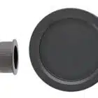 Nidus SCD Cavity Sliding Door Round Passage Set - Graphite Grey (SCD-PAS-RD-GG) - Thumbnail Image 3