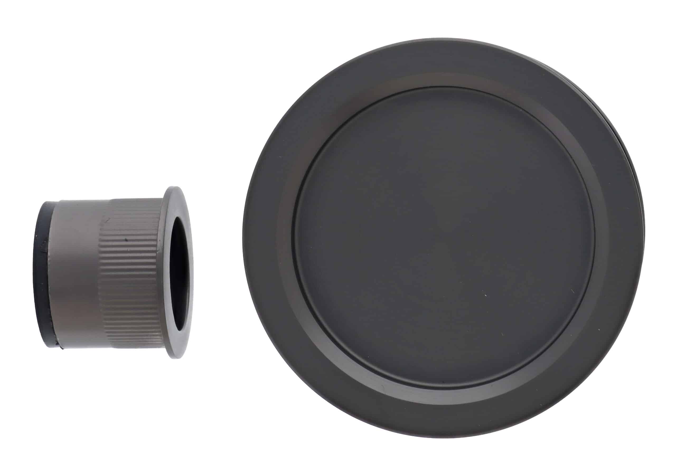 Nidus SCD Cavity Sliding Door Round Passage Set - Graphite Grey (SCD-PAS-RD-GG) - Image 3