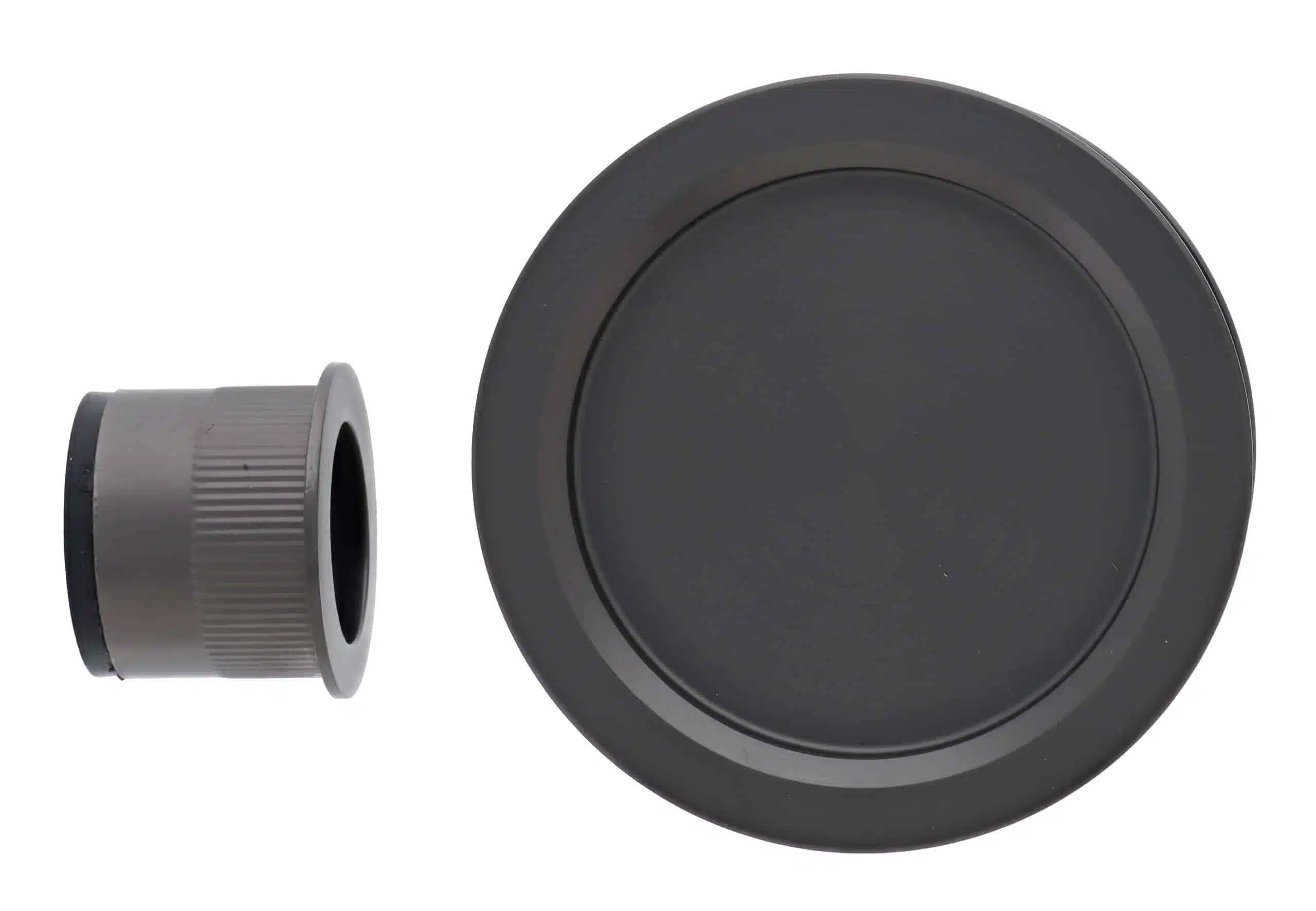 Nidus SCD Cavity Sliding Door Round Passage Set - Graphite Grey (SCD-PAS-RD-GG) - Image 3
