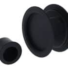 Nidus SCD Cavity Sliding Door Round Passage Set - Matte Black (SCD-PAS-RD-MB) - Thumbnail Image 3