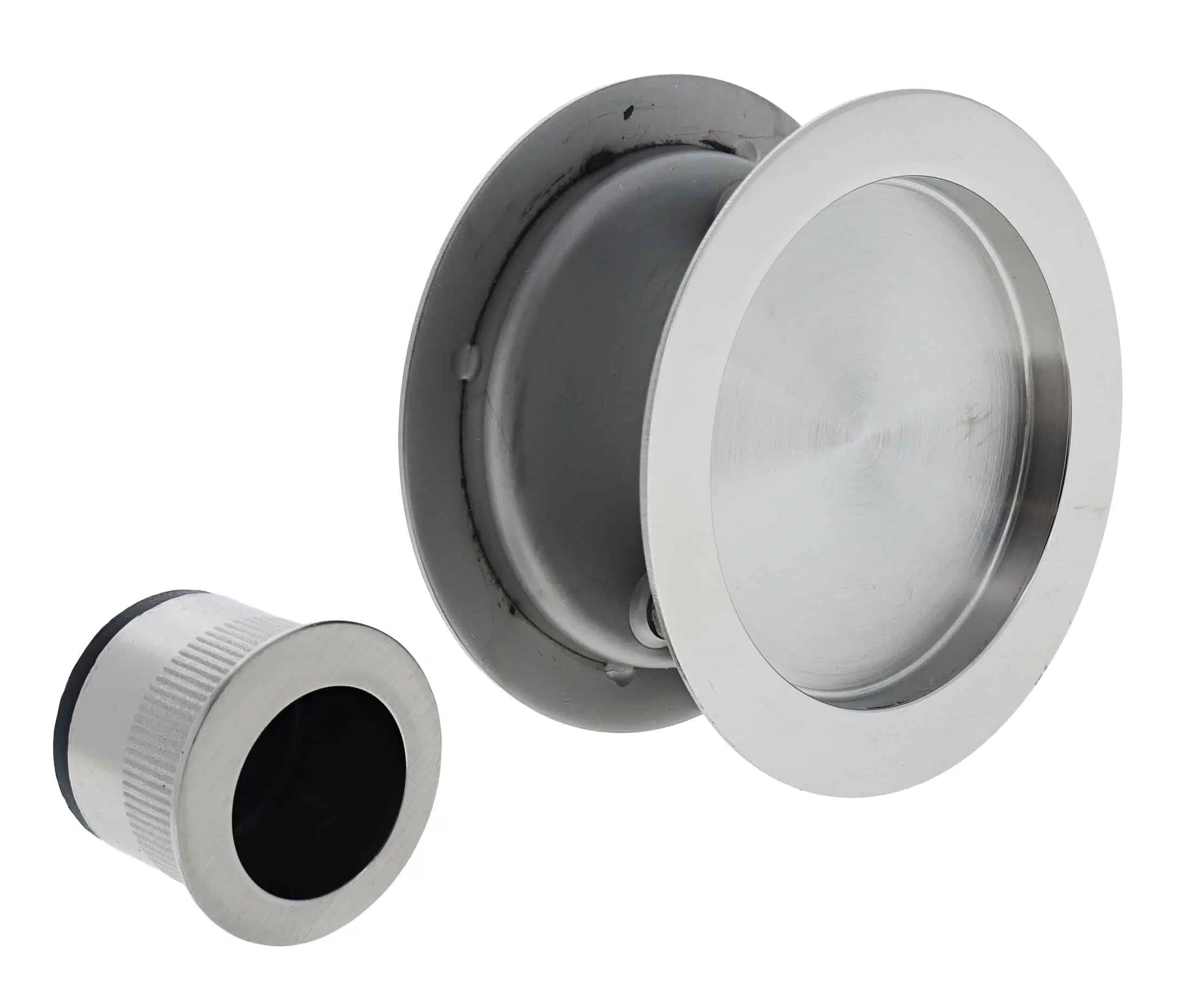 Nidus SCD Cavity Sliding Door Round Passage Set - Polished Stainless (SCD-PAS-RD-PSS) - Image 2