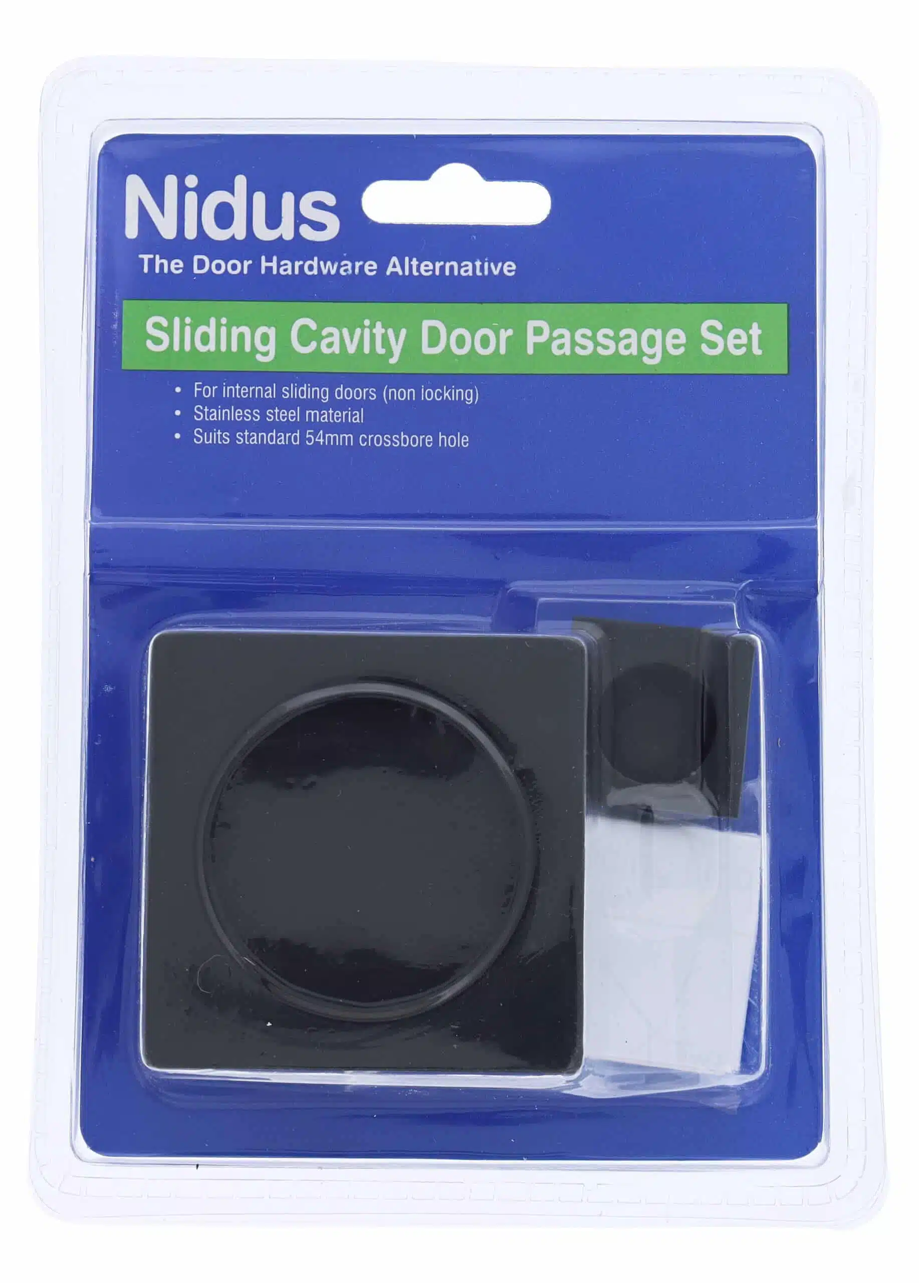 Nidus SCD Cavity Sliding Square Passage Set - Matte Black (SCD-PAS-SQ-MB) - Image 2