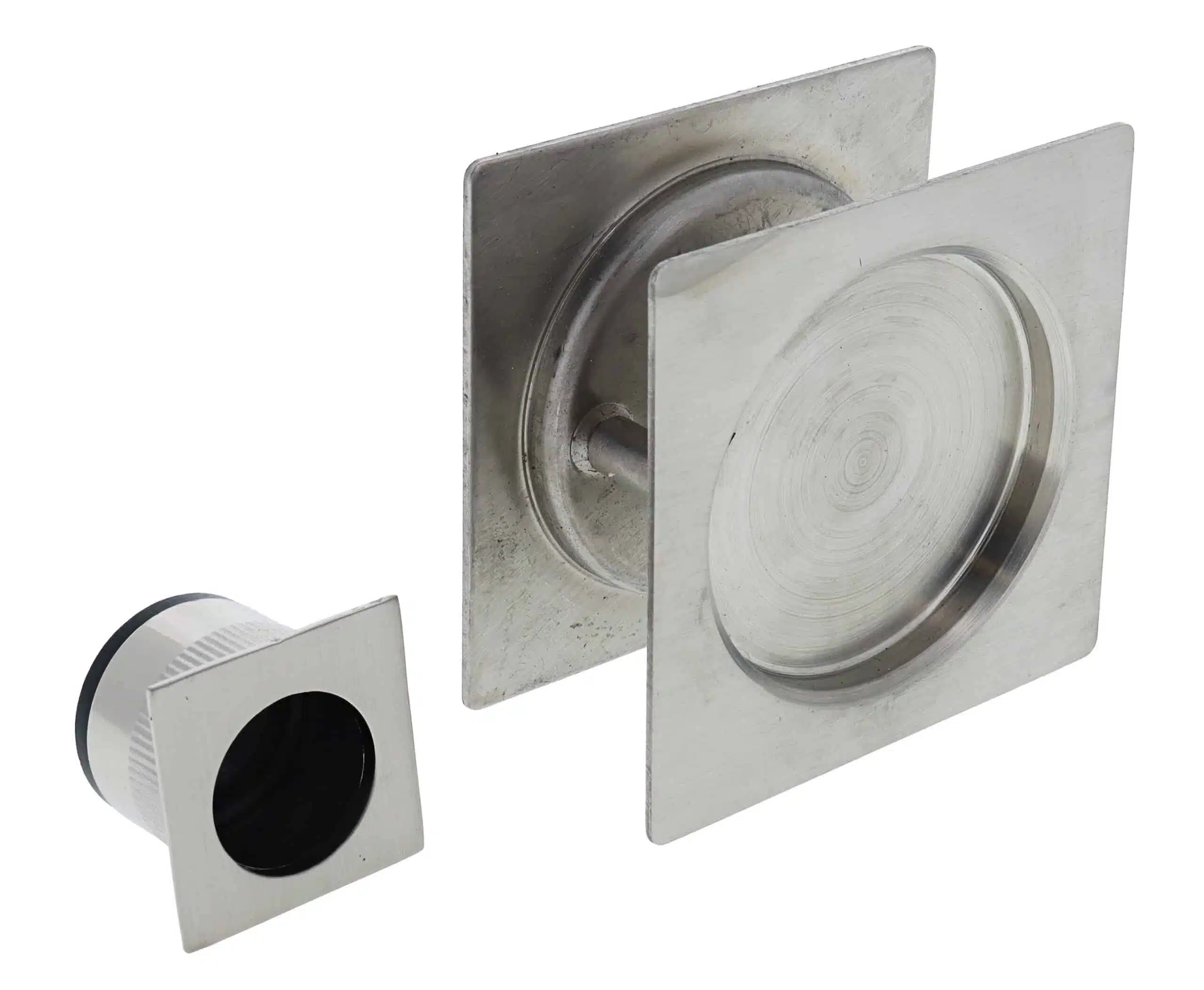 Nidus SCD Cavity Sliding Square Passage Set - Brushed Stainless Steel (SCD-PAS-SQ-SS) - Image 1