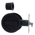 Nidus SCD Cavity Sliding Door Lock Round Privacy - Matte Black (SCD-PRI-RD-MB) - Thumbnail Image 1