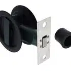 Nidus SCD Cavity Sliding Door Lock Round Privacy - Matte Black (SCD-PRI-RD-MB) - Thumbnail Image 4