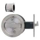 Nidus SCD Cavity Sliding Door Lock Round Privacy - Brushed Stainless (SCD-PRI-RD-SS) - Thumbnail Image 1