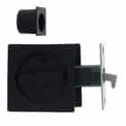 Nidus SCD Cavity Sliding Door Lock Square Privacy - Matte Black (SCD-PRI-SQ-MB) - Thumbnail Image 2