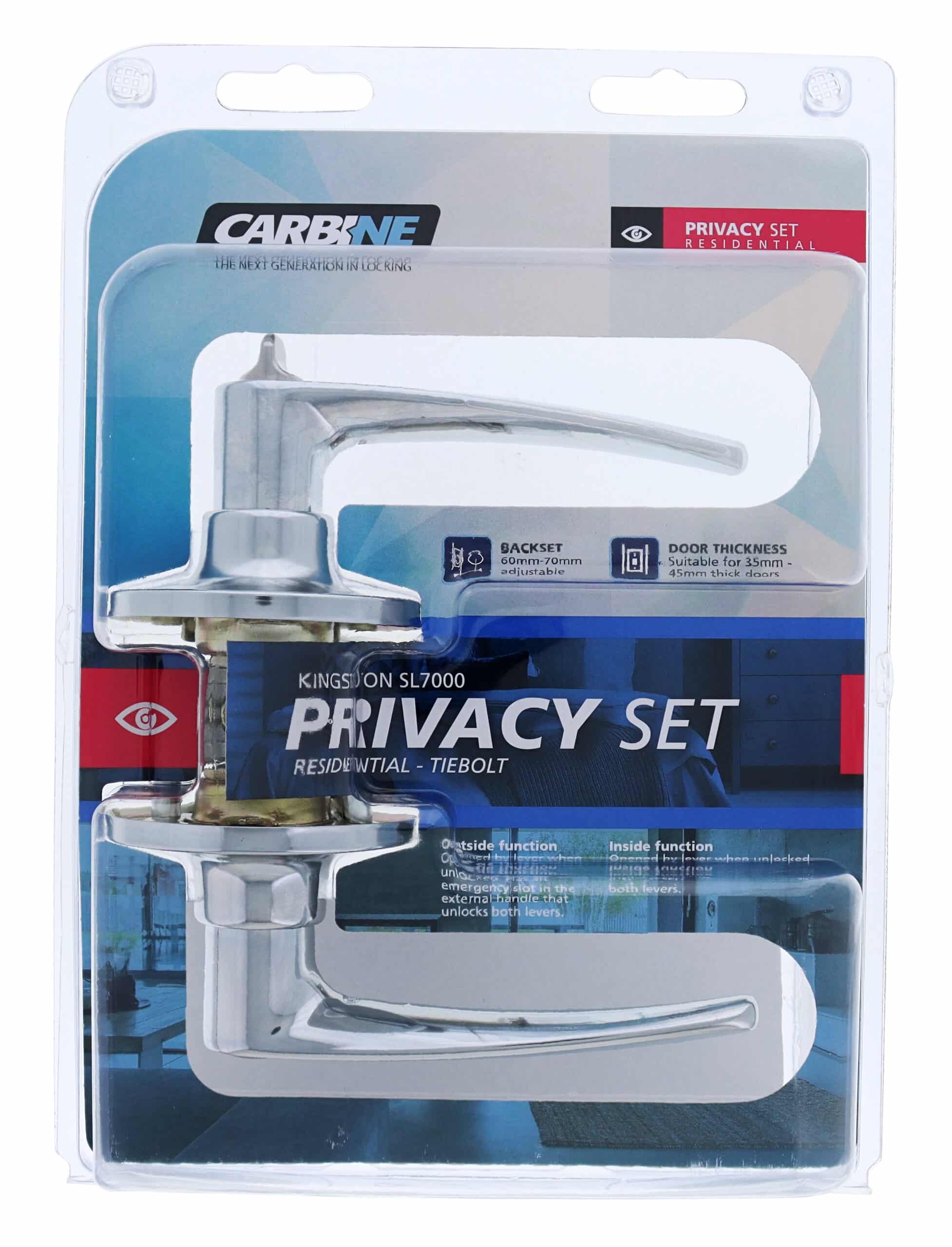 Carbine Kingston SL7000 Privacy Leverset - Bathroom & Bedroom Tiebolt Handle (SL7030) - Image 5