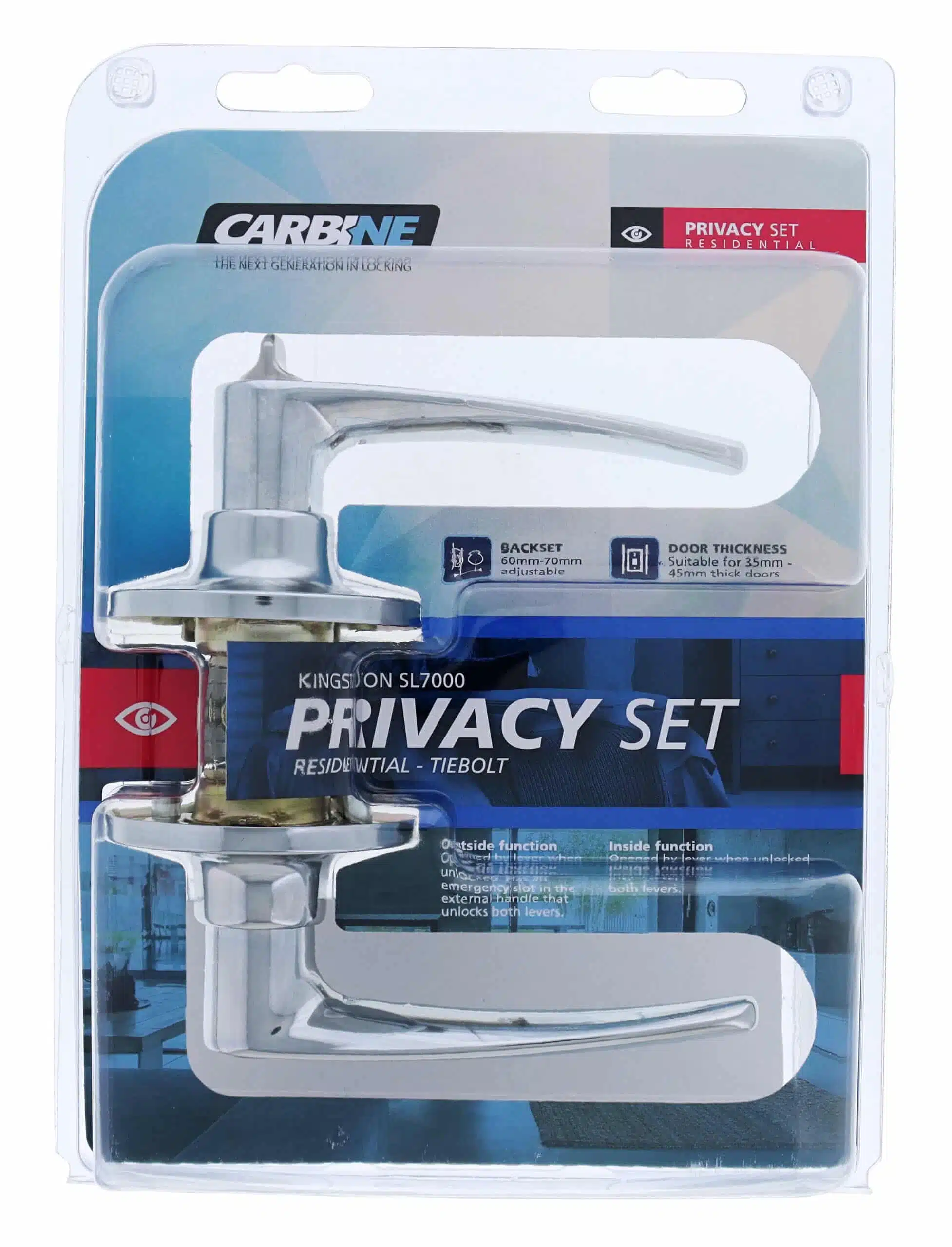 Carbine Kingston SL7000 Privacy Leverset - Bathroom & Bedroom Tiebolt Handle (SL7030) - Image 5