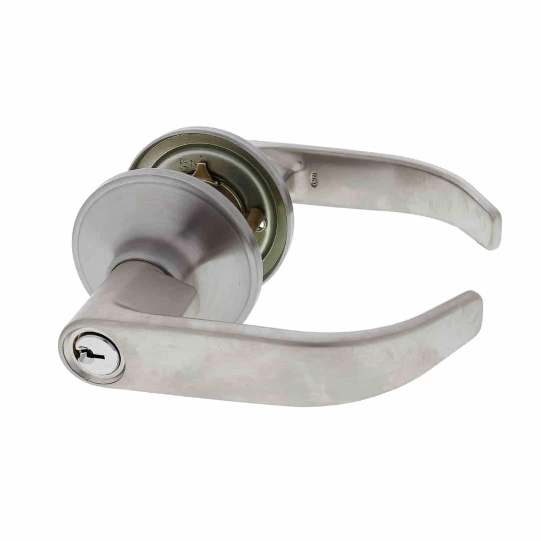 Carbine Empire SL8000 Entrance Leverset - Satin Stainless Keyed C4 Handle (SL8000) - Image 1