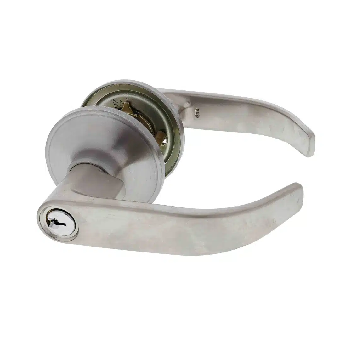 Carbine Empire SL8000 Entrance Leverset - Satin Stainless Keyed C4 Handle (SL8000) - Image 1