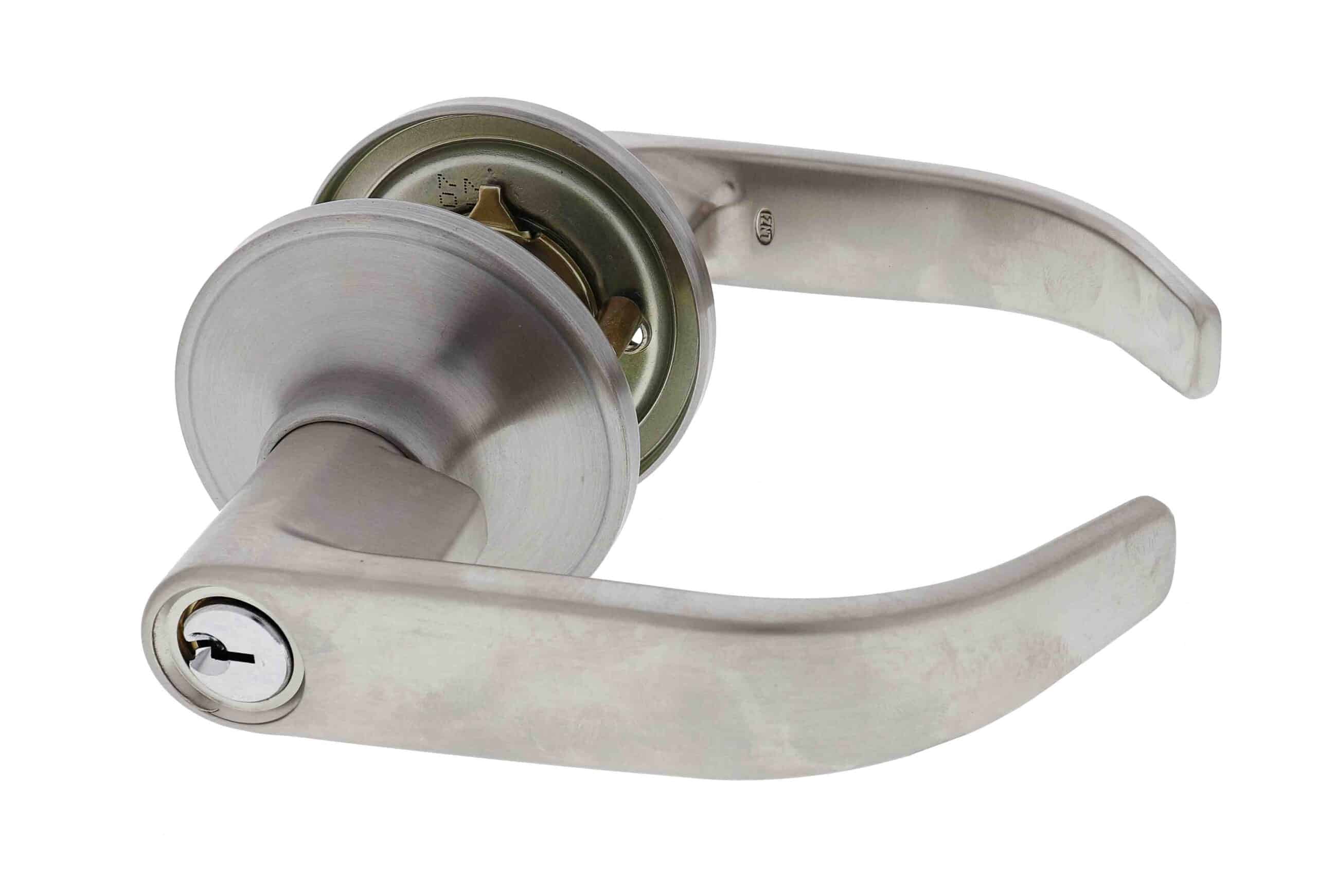 Carbine Empire SL8000 Entrance Leverset - Satin Stainless Keyed C4 Handle (SL8000) - Image 2