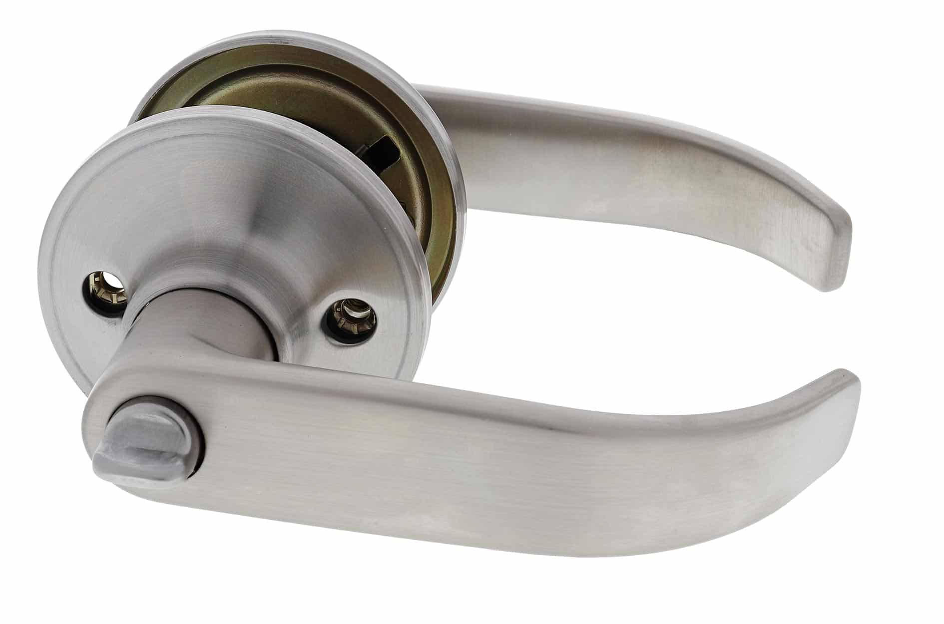 Carbine Empire SL8000 Privacy Leverset - Satin Stainless Bathroom Handle (SL8030) - Image 3