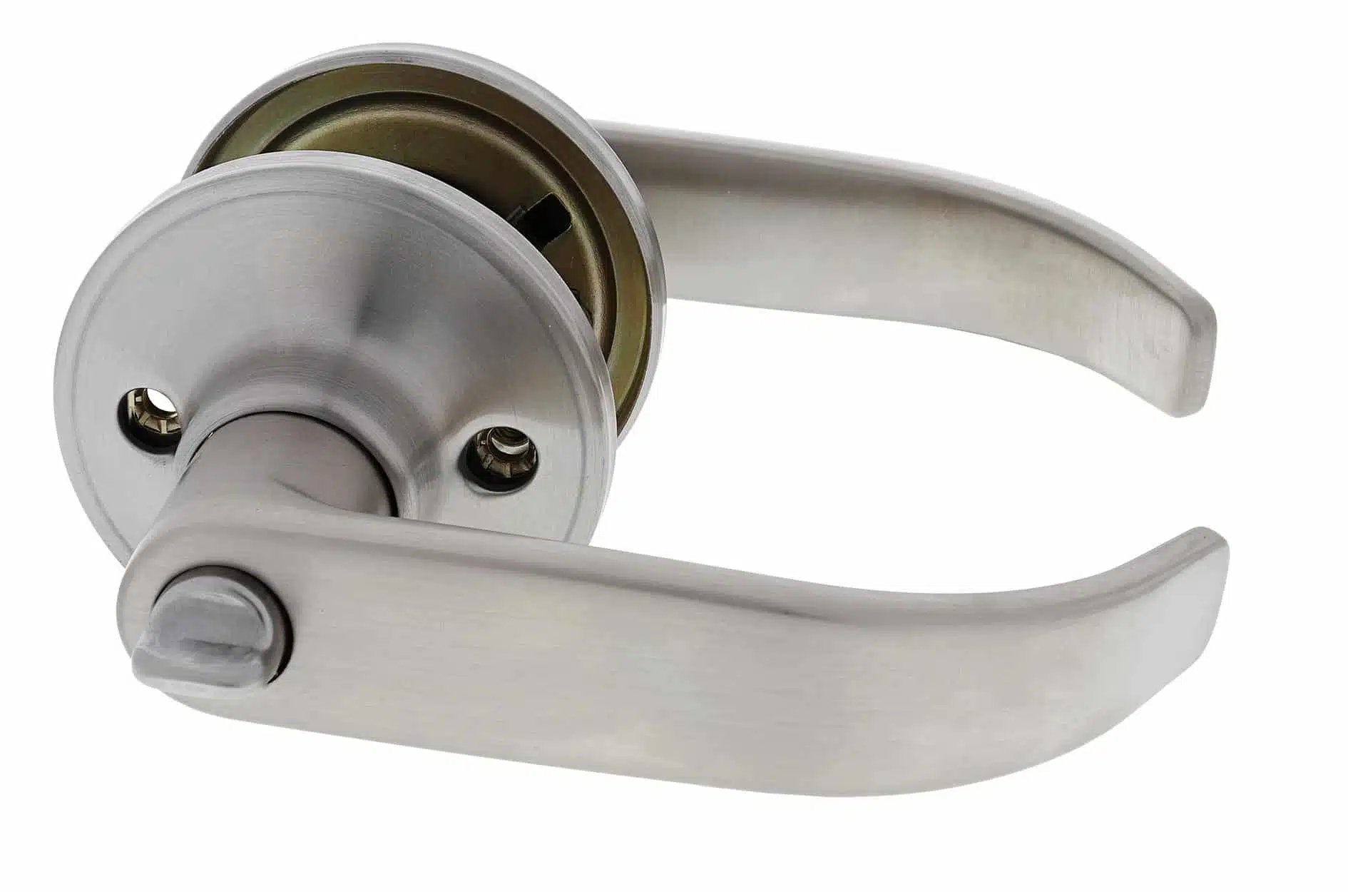 Carbine Empire SL8000 Privacy Leverset - Satin Stainless Bathroom Handle (SL8030) - Image 3