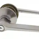 Carbine Diva SL9000 Entrance Leverset - Satin Nickel Keyed C4 Handle (SL9200) - Thumbnail Image 2