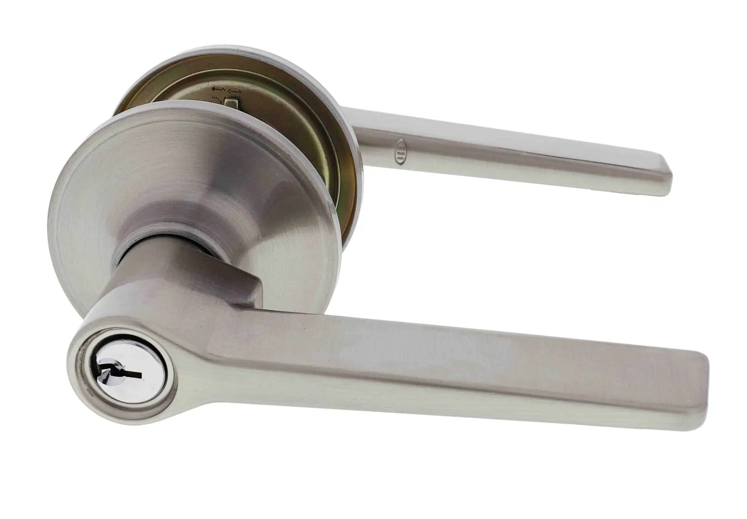 Carbine Diva SL9000 Entrance Leverset - Satin Nickel Keyed C4 Handle (SL9200) - Image 2