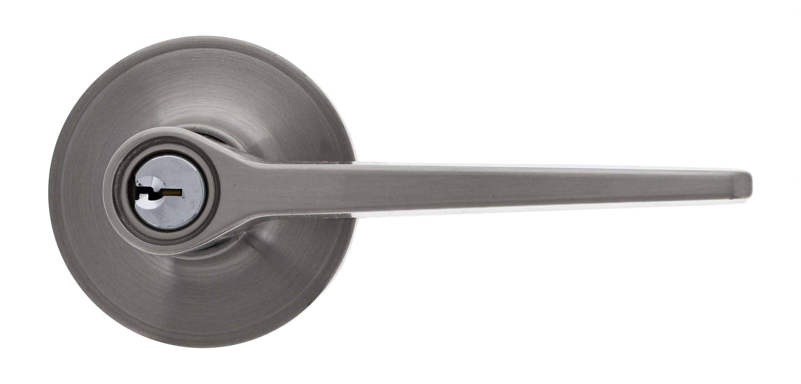 Carbine Diva SL9000 Entrance Leverset - Satin Nickel Keyed C4 Handle (SL9200) - Image 4
