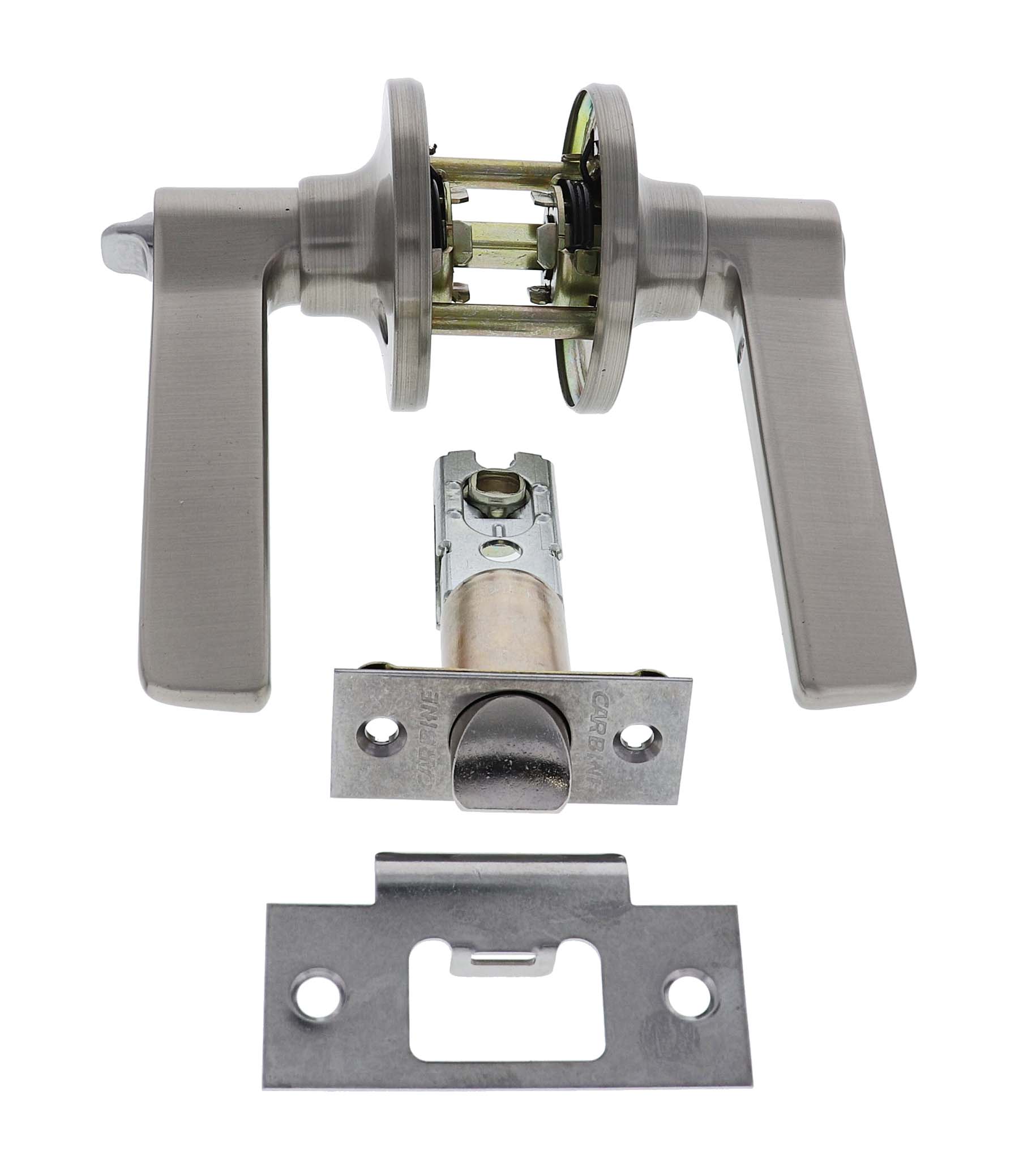 Carbine Diva SL9000 Privacy Leverset - Satin Nickel Bathroom Handle (SL9230) - Image 6