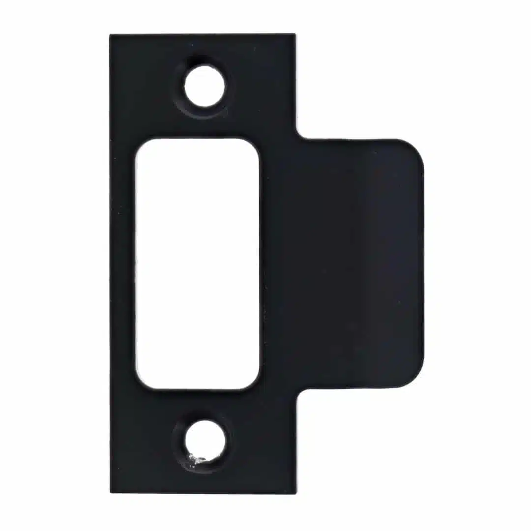 Carbine Adjustable T Striker Plate Matte Black - Stainless Steel (SPISS-ADJ-MB) - Image 1