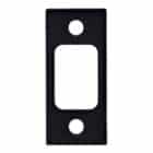 Carbine LB Deadbolt Strike Plate Matte Black - 57x25.4mm (SPLBMB) - Thumbnail Image 1