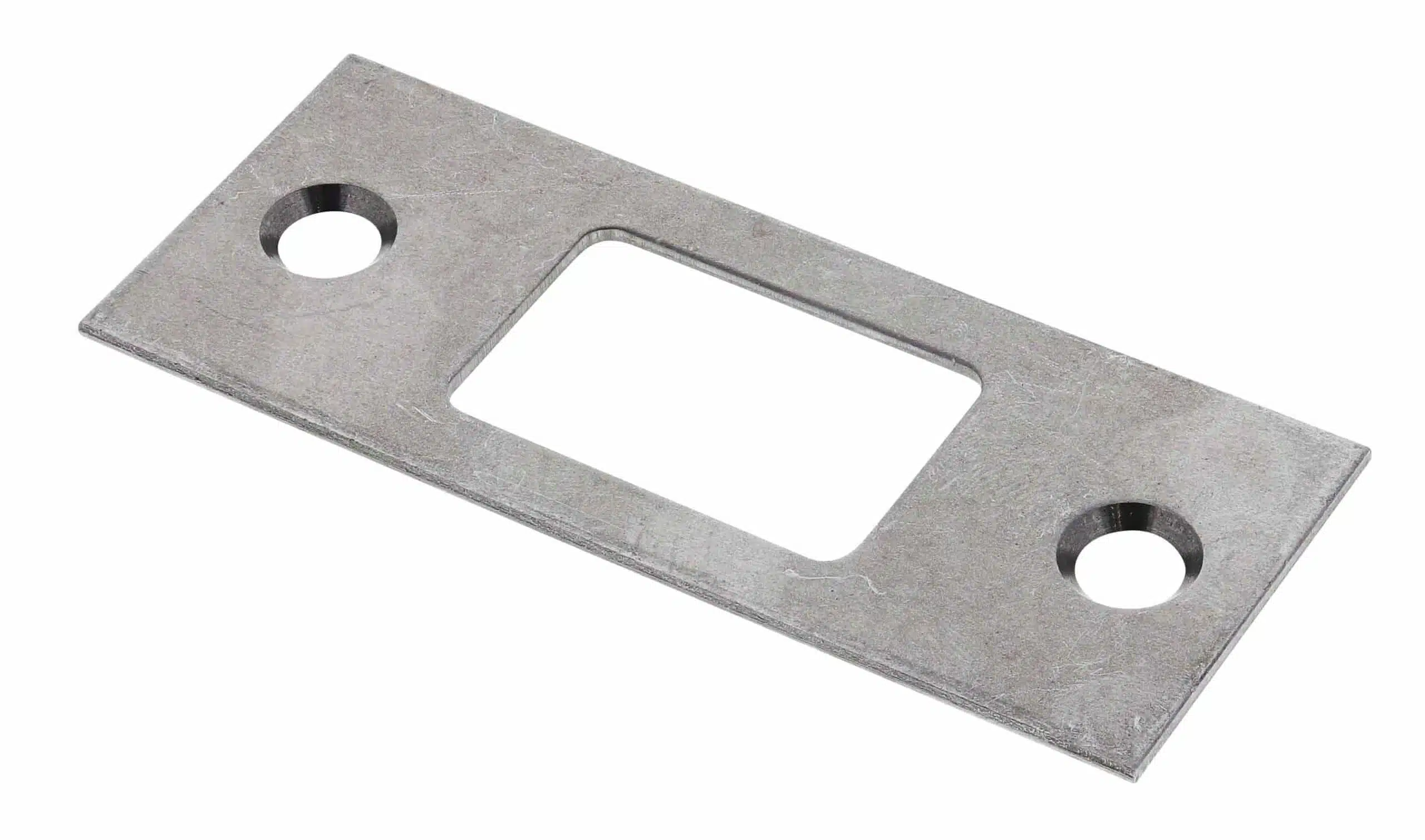 Carbine ALB Deadbolt Strike Plate Stainless Steel - 70x28mm (SPLBSS-70) - Image 2