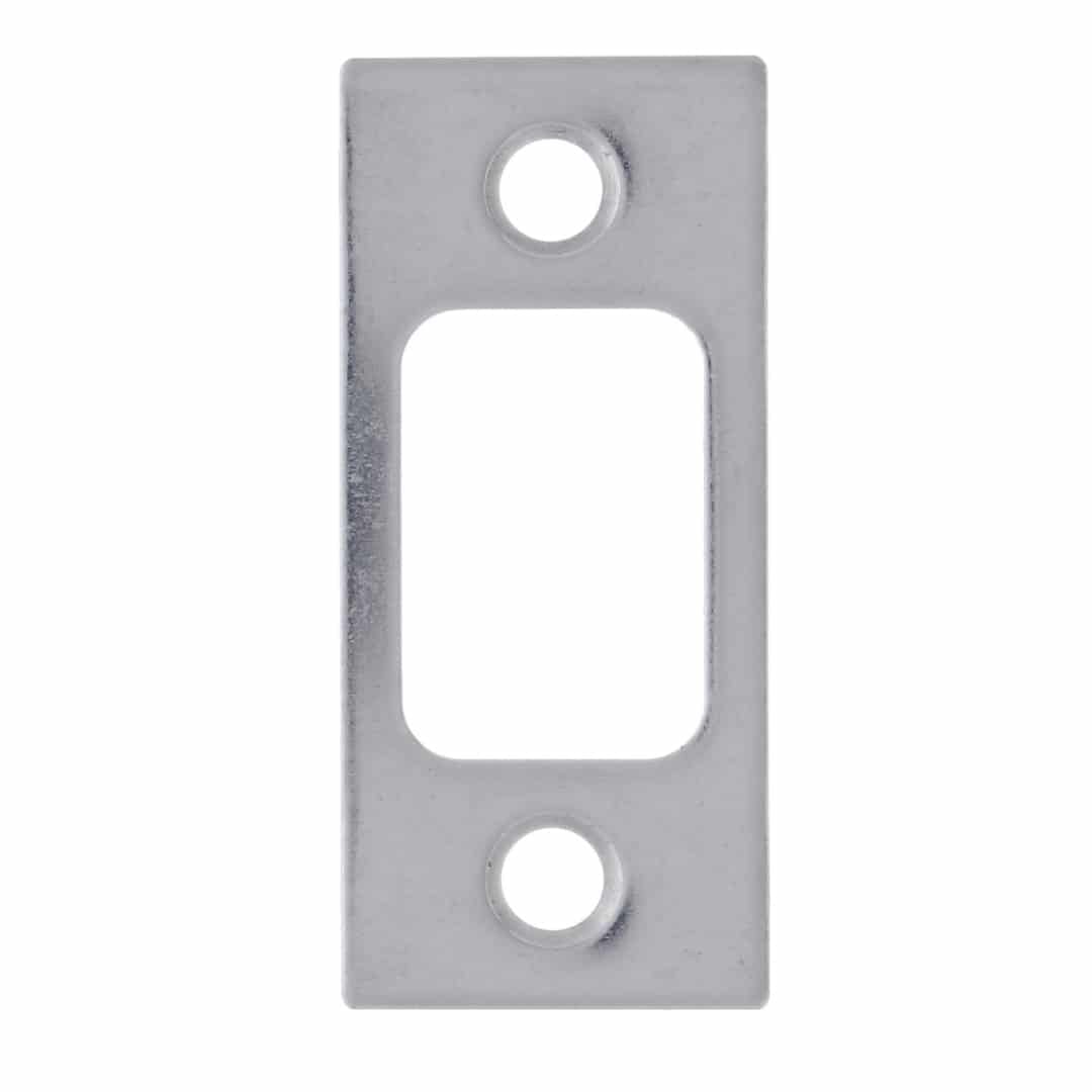 Carbine LB Deadbolt Strike Plate Stainless Steel - 57x25.4mm (SPLBSS) - Image 1