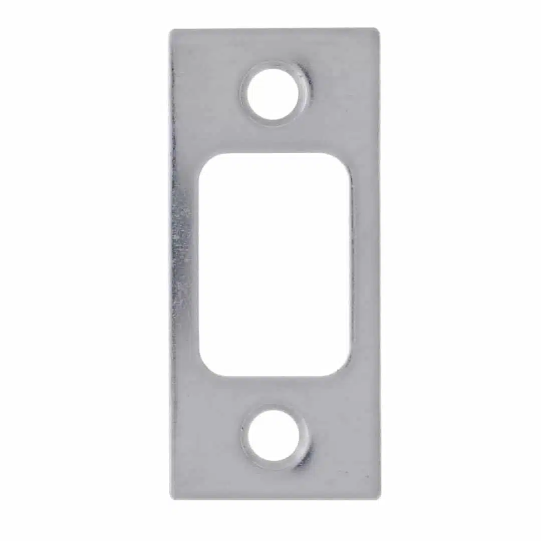 Carbine LB Deadbolt Strike Plate Stainless Steel - 57x25.4mm (SPLBSS) - Image 1