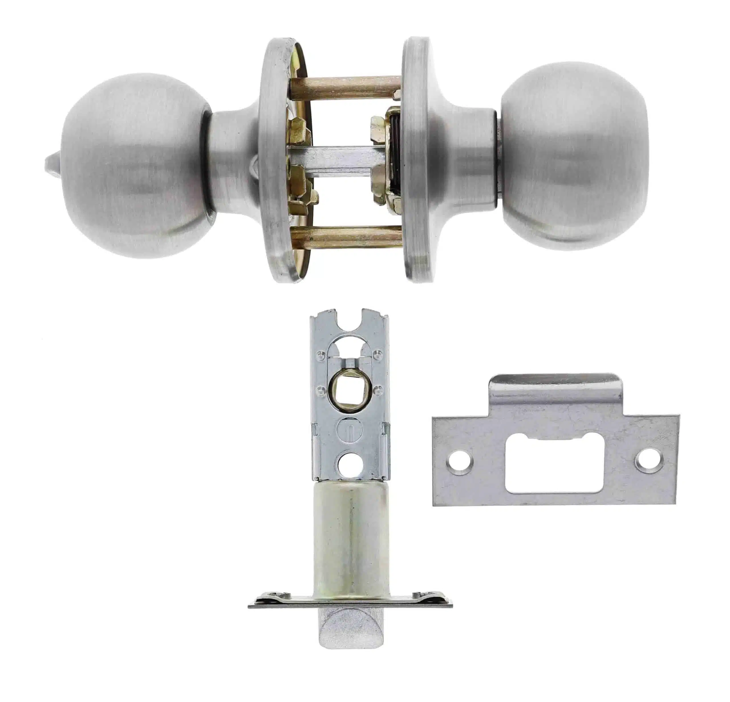 Carbine Aintree SS9030 Privacy Knobset - Bathroom & Bedroom Tiebolt Knob (SS9030) - Image 22